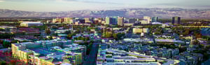 homes and buildings in Bay Area