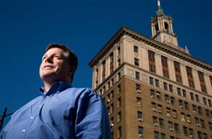 Gary Dillabough in front of building in San Jose