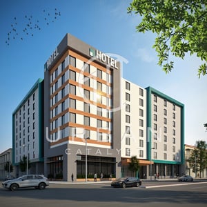rendering of Keystone building