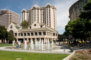 Plaza de Cesar Chavez in San Jose