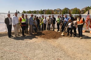 Urban Catalyst team at groundbreaking ceremony