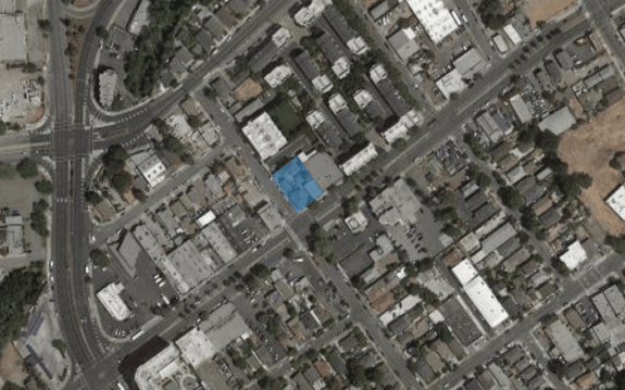 overhead view of the property in San Jose Urban Catalyst bought