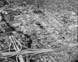 high overhead shot of San Jose